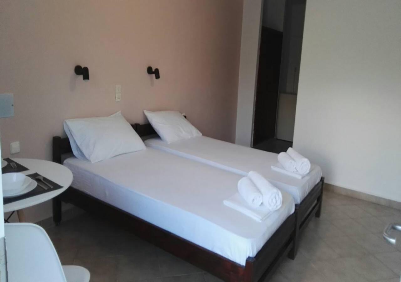 Creta Star Apartments Ajía Galíni Szoba fotó